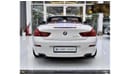 BMW 650i EXCELLENT DEAL for our BMW 650i CONVERTIBLE ( 2011 Model ) in White Color GCC Specs