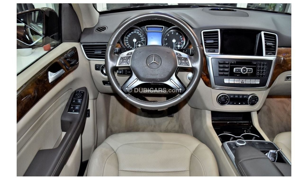 مرسيدس بنز ML 350 EXCELLENT DEAL for our Mercedes Benz ML350 ( 2014 Model ) in Burgundy Color GCC Specs