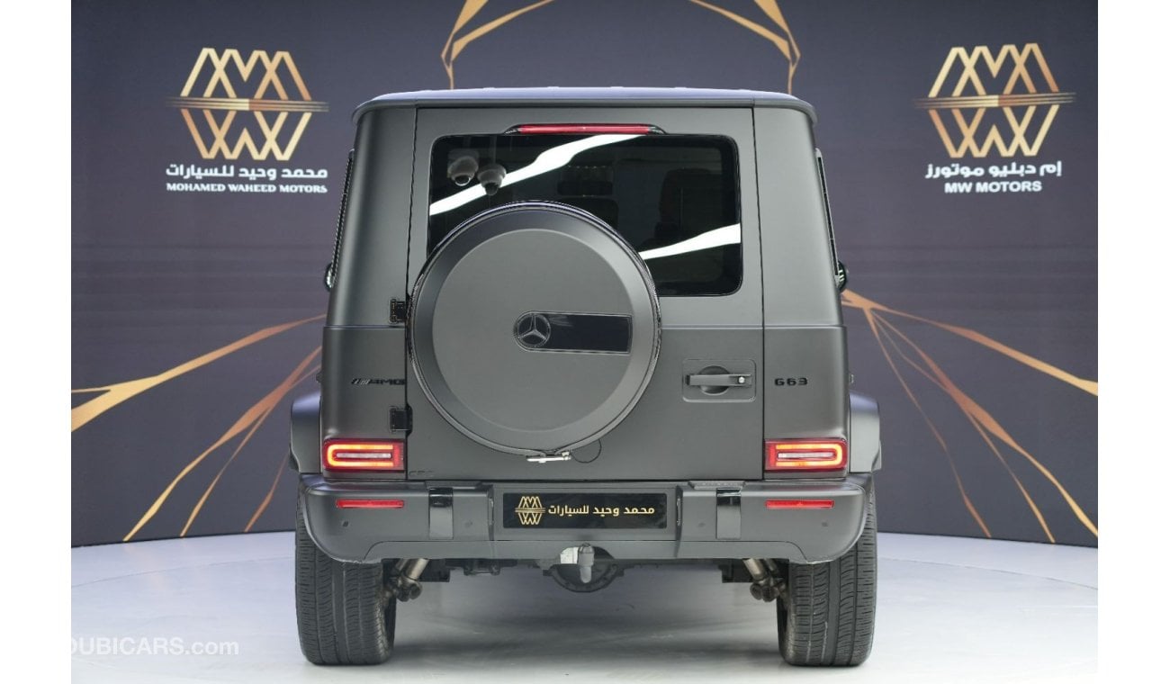 Mercedes-Benz G 63 AMG Std Mercedes-Benz G 63 AMG | 2022 GCC 33k KM | Agency Warranty | Service Contract | AMG Package