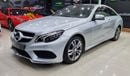 Mercedes-Benz E200 Coupe MERCEDES E 200 COUPE 2014 IN GOOD CONDITION