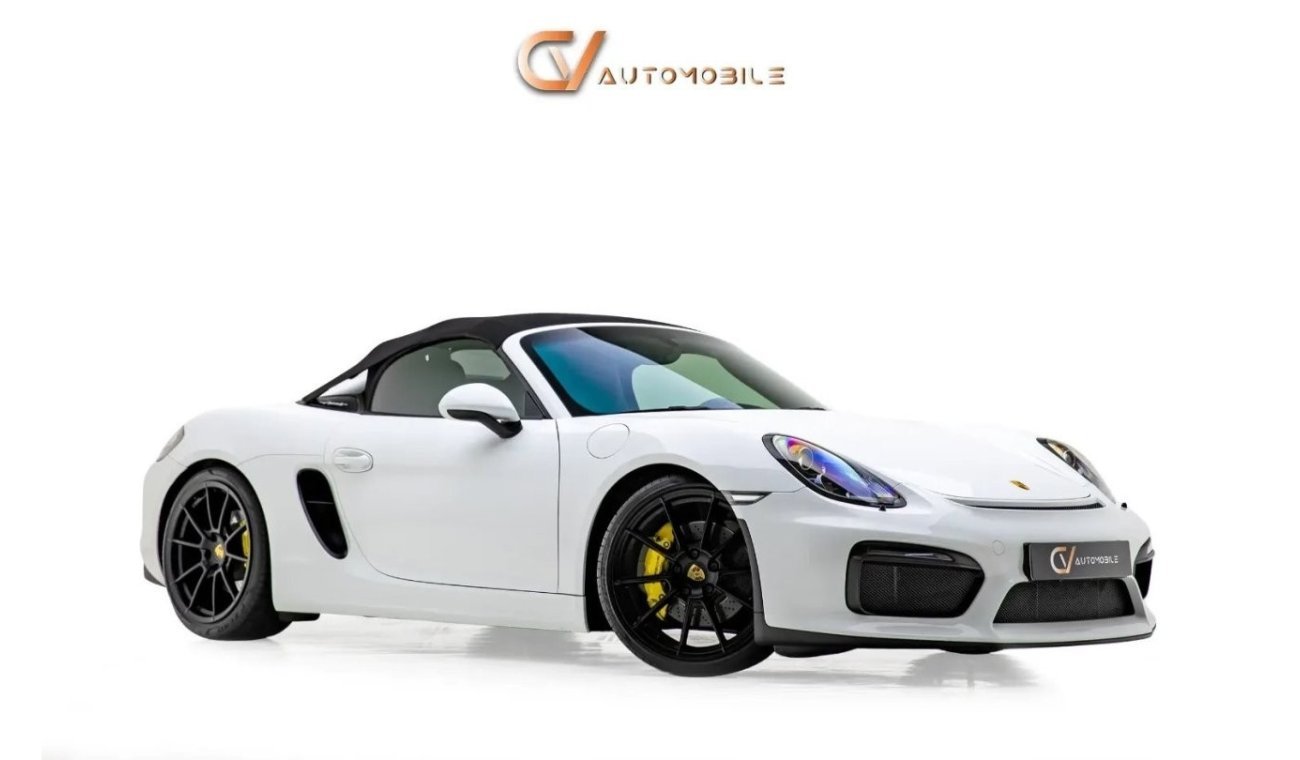 Porsche Boxster Spyder - GCC Spec