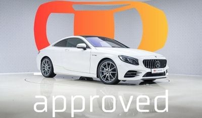 Mercedes-Benz S 560 Coupe AMG Line 4Matic - AED 6,237 P/M - 2 Years Warranty