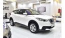 Nissan Kicks EXCELLENT DEAL for our Nissan Kicks ( 2020 Model ) in White Color GCC Specs