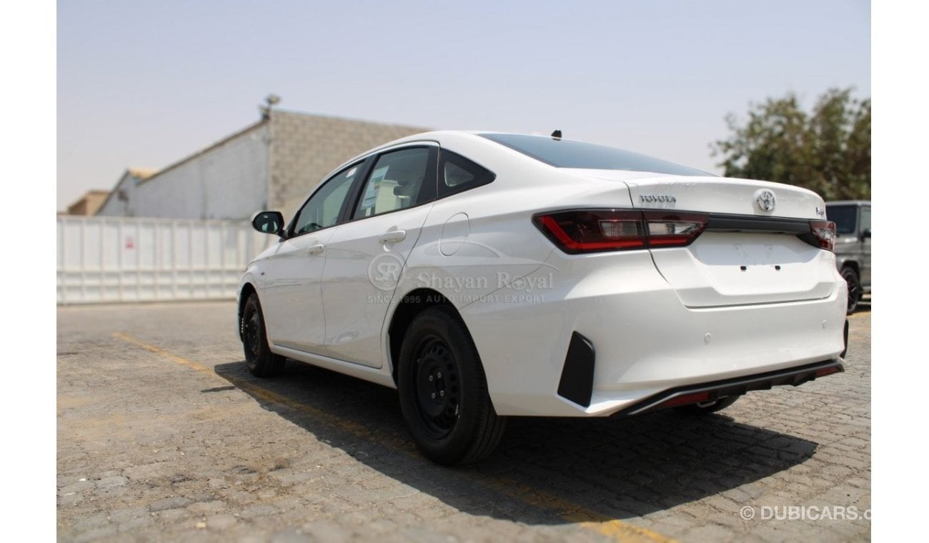 تويوتا يارس NEW LHD 1.5L PETROL SEDAN E AT 2024MY (GCC SPEC)