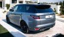 Land Rover Range Rover Sport SVR AED 6,390 PM | SVR CARBON EDITION | UNDER WARRANTY | BRAND NEW CONDITION | LOW MILEAGE