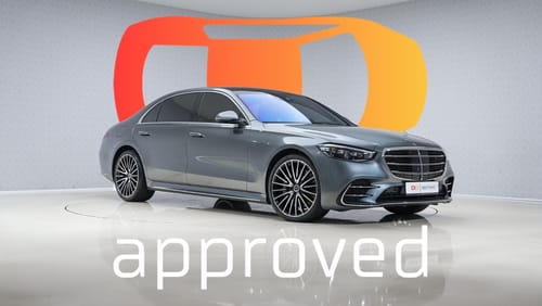 مرسيدس بنز S 580 AMG Line - 2 Years Approved Warranty - Approved Prepared Vehicle