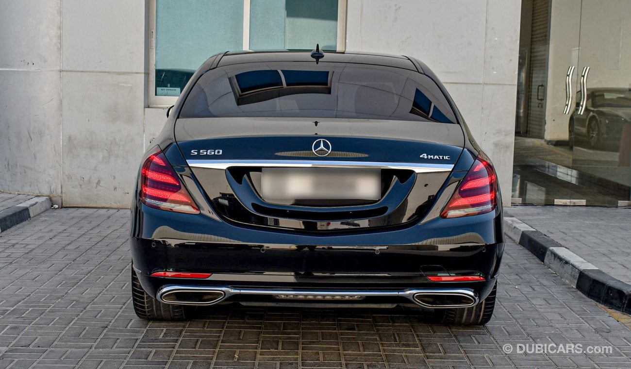 مرسيدس بنز S 560 4Matic