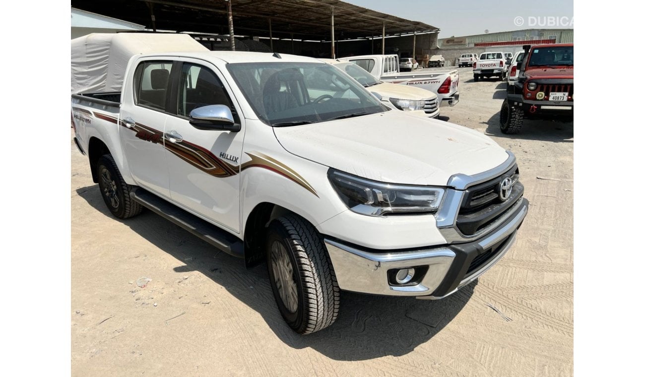 تويوتا هيلوكس 2024 Toyota Hilux Double Cab GLX-S (Full-Option with Key Start) 2.7L 4Cyl Petrol M/T 4x4 Export Only