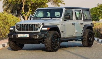 Jeep Wrangler Unlimited Sport S Turbo , 2024 GCC , 0km , With 5 Years Warranty & 3 Years Service @Official Dealer