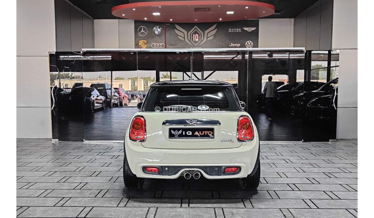 ميني كوبر إس AED 1,200 P.M | 2018 MINI COOPER S | UNDER WARRANTY | LOW KM | ORIGINAL PAINT | GCC