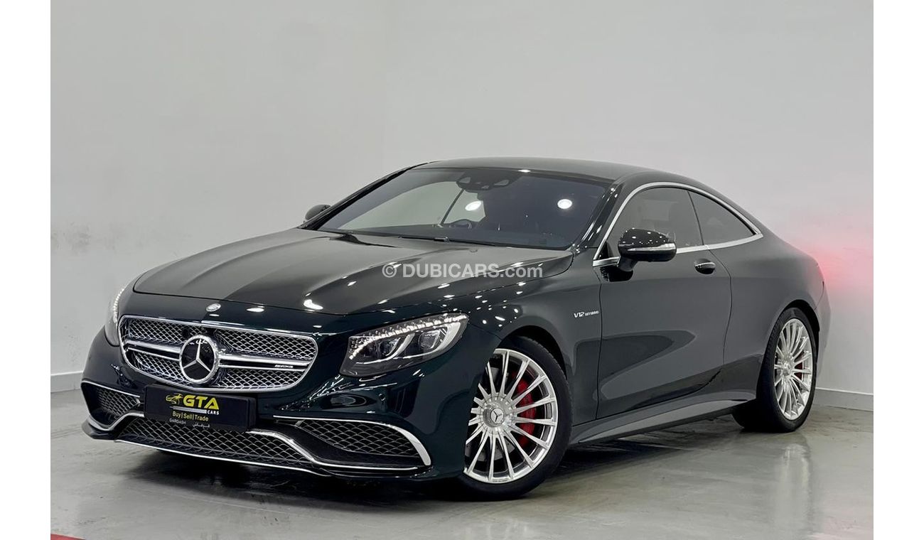 Used Mercedes-Benz S 65 AMG Coupe 2015 Mercedes S 65 AMG Coupe V12 ...