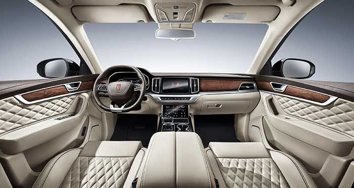 HONGQI HS7 interior - Cockpit