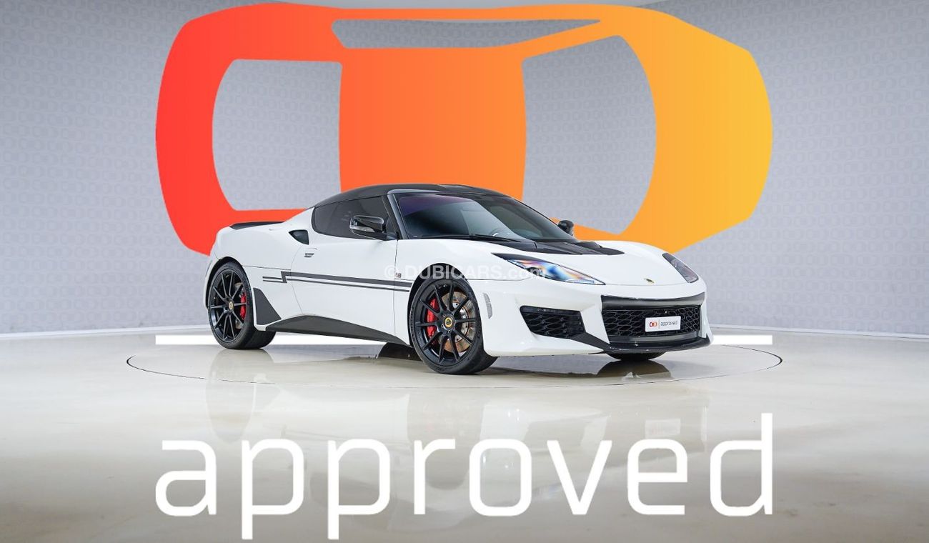 Lotus Evora 410 Sport - AED 5,813 P/M - 2 Years Warranty