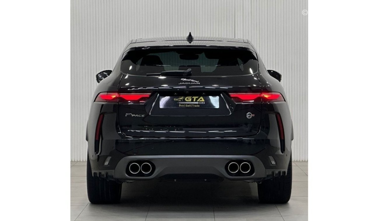 Jaguar F Pace 2022 Jaguar F-Pace SVR , NOV 2027 Jaguar Warranty & Service Contract, Full Service History, GCC