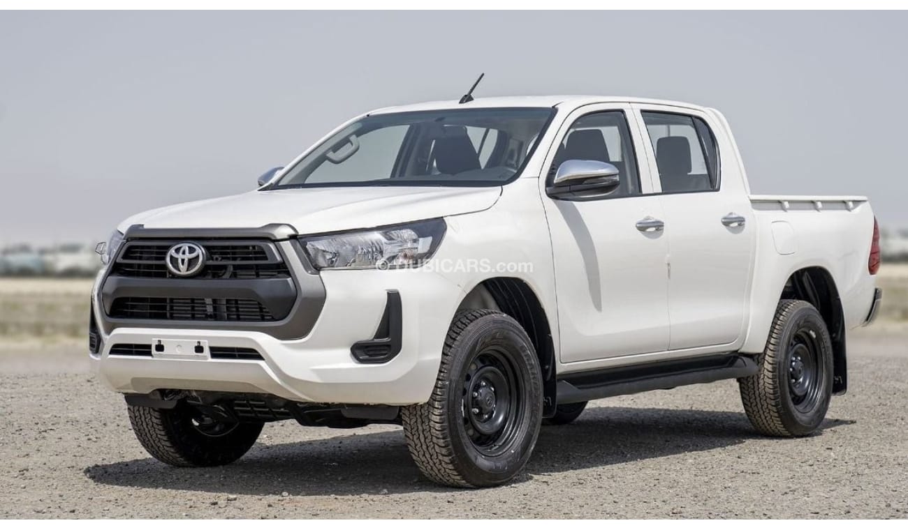 تويوتا هيلوكس (LHD) TOYOTA HILUX DC COMFORT PLUS 2.4D MT 4X4 MY2024 - WHITE