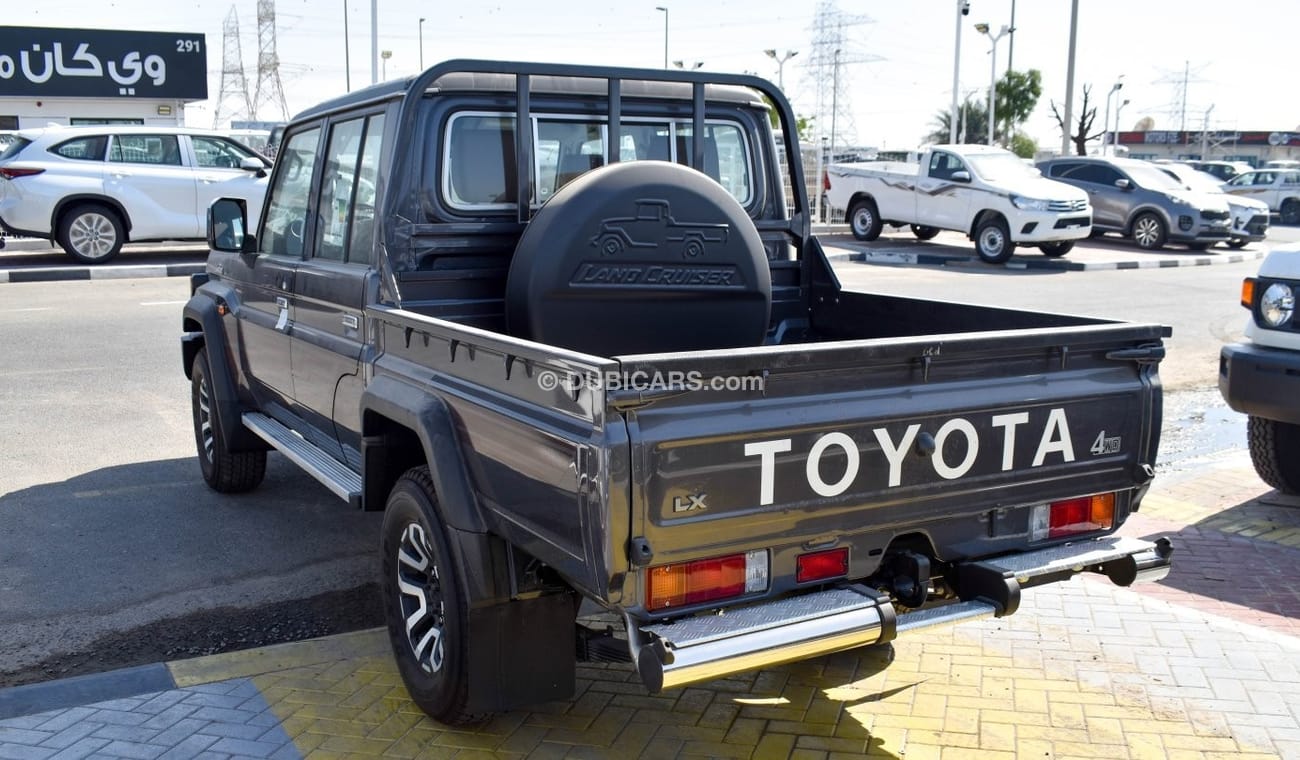 تويوتا لاند كروزر بيك آب LC 79 DOUBLE CABIN - DIESEL 2.8L TURBO 2024 GREY