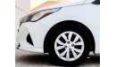 Hyundai Accent 2022 Hyundai Accent GL (RB), 4dr Sedan, 1.6L 4cyl Petrol, Automatic, Front Wheel Drive