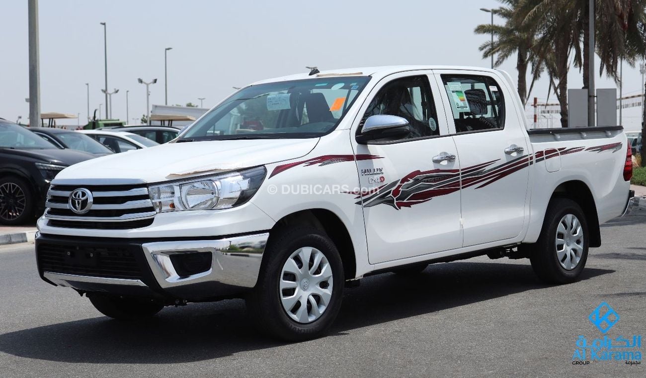 تويوتا هيلوكس 2024 Toyota Hilux GL 2.4L D-4D - Manual - RWD - Diesel