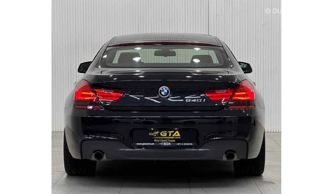 بي أم دبليو 640i M سبورت 2015 BMW 640i M-Sport, Full BMW Service History, Very Low Kms, GCC