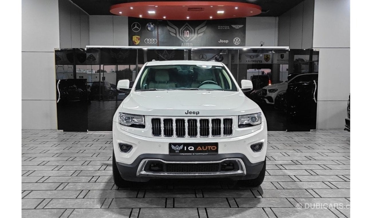 جيب جراند شيروكي AED 2,500 P.M | 2015 JEEP GRAND CHEROKEE LIMITED V6 3.6 L 4X4 | GCC | PANORAMIC ROOF | FULLY LOADED