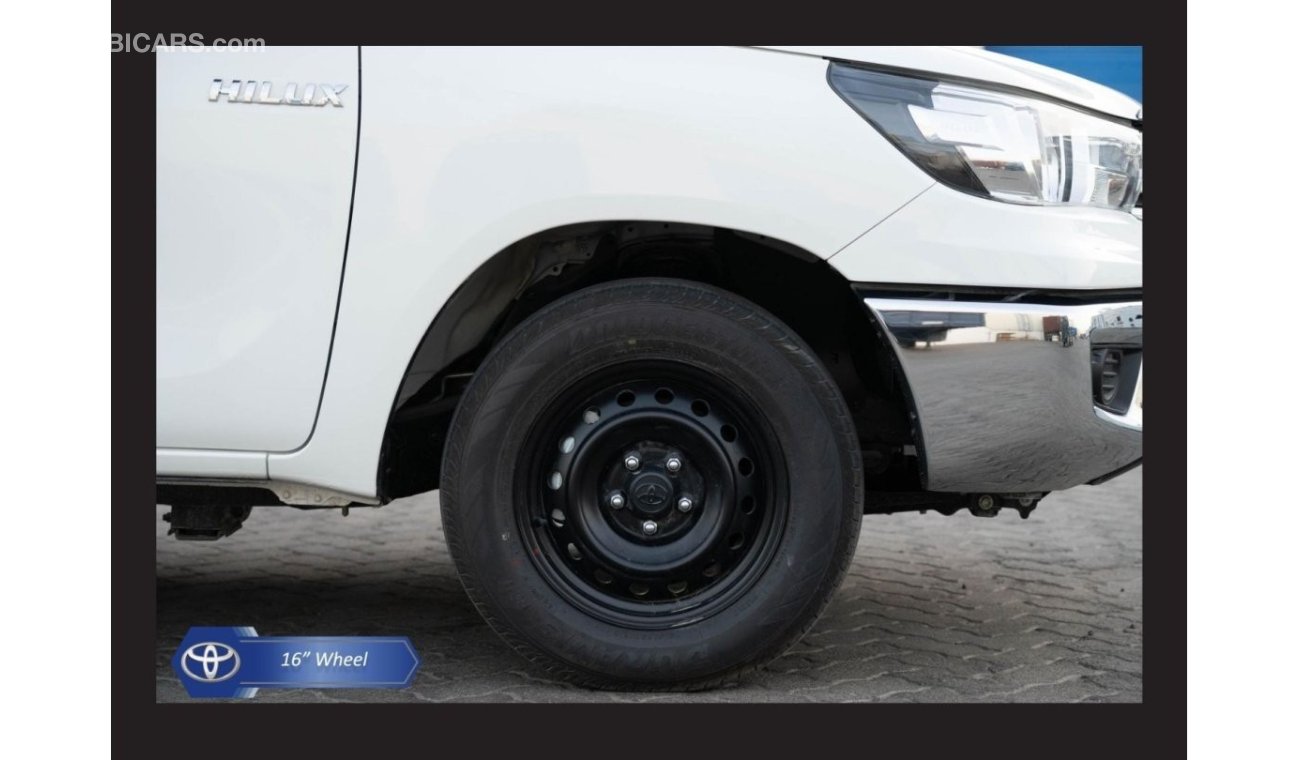 تويوتا هيلوكس TOYOTA HILUX 2.0L 4X2 D/C STD(i) M/T PTR 2023 Model Year Export price