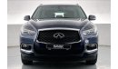 Infiniti QX60 Premium / Luxe | 1 year free warranty | 0 down payment | 7 day return policy