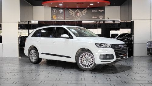 Audi Q7 45 TFSI quattro AED 1,400 P.M | 2017 AUDI Q7 | UNDER WARRANTY | 7 SEATS | GCC | 360* CAMERAS PANORAM