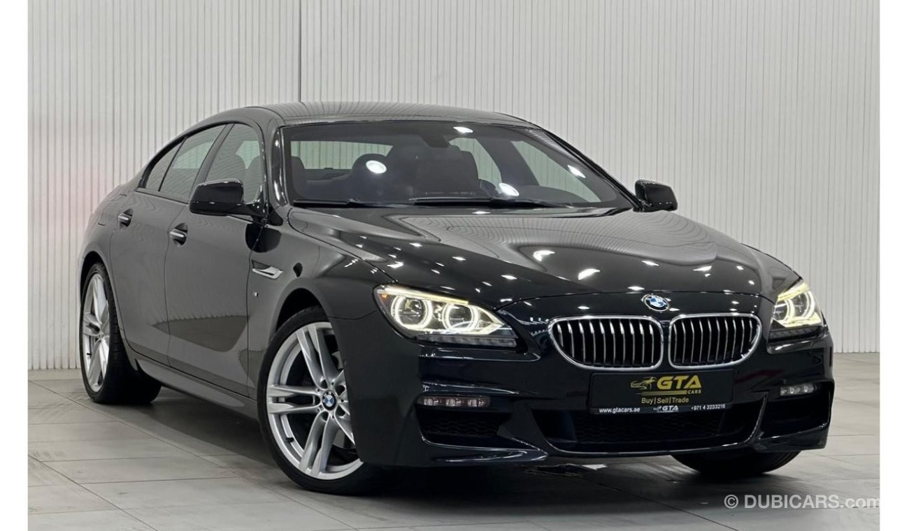 بي أم دبليو 640i M سبورت 2015 BMW 640i M-Sport, Full BMW Service History, Very Low Kms, GCC