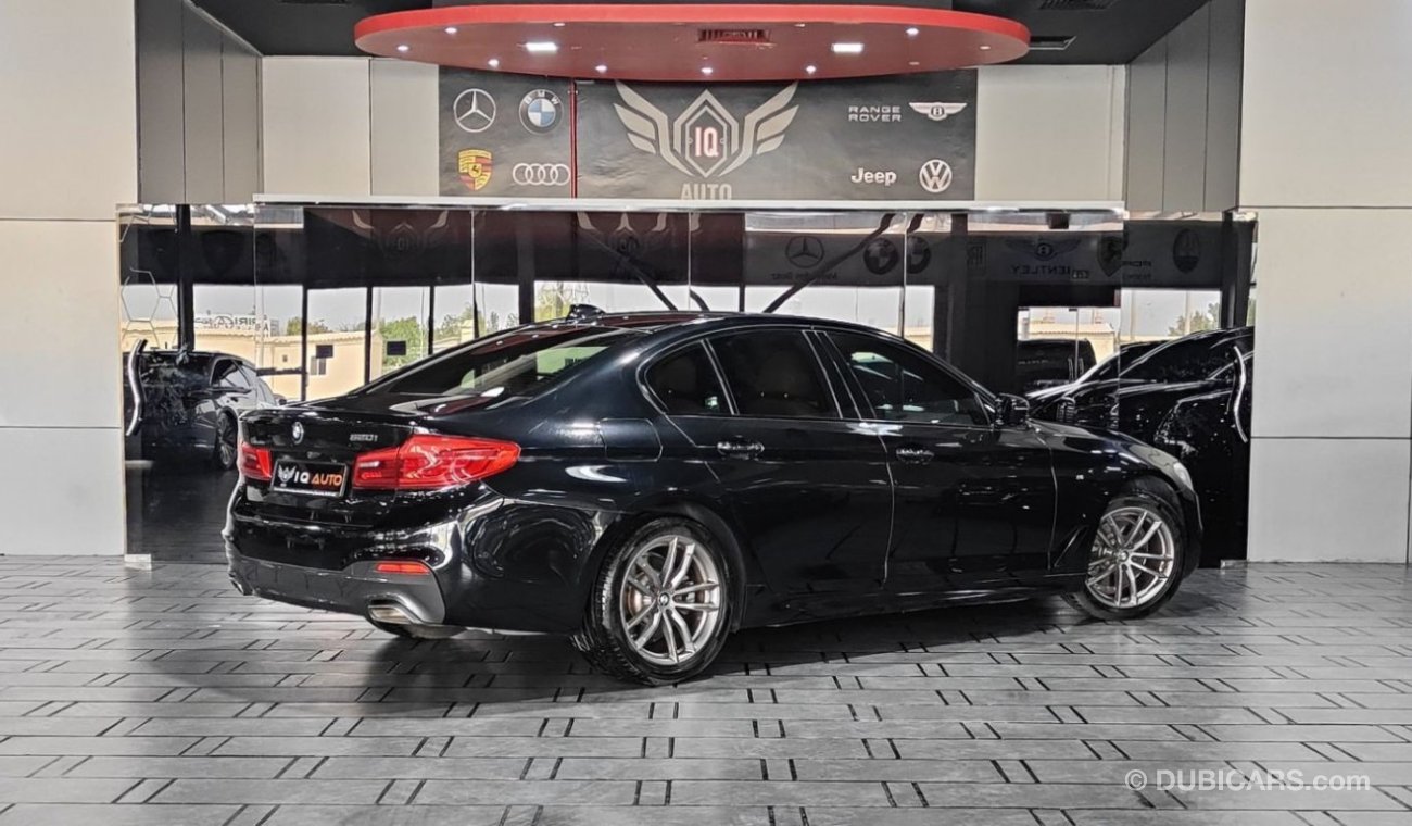 BMW 520i m sport AED 1,600 P.M | 2018 BMW 520I M-SPORT | UNDER WARRANTY | GCC | SUNROOF | 2.0L