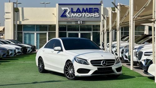 Mercedes-Benz C200 1500 Monthly payments / C200 2015 / GCC / FUll option / No any accidents