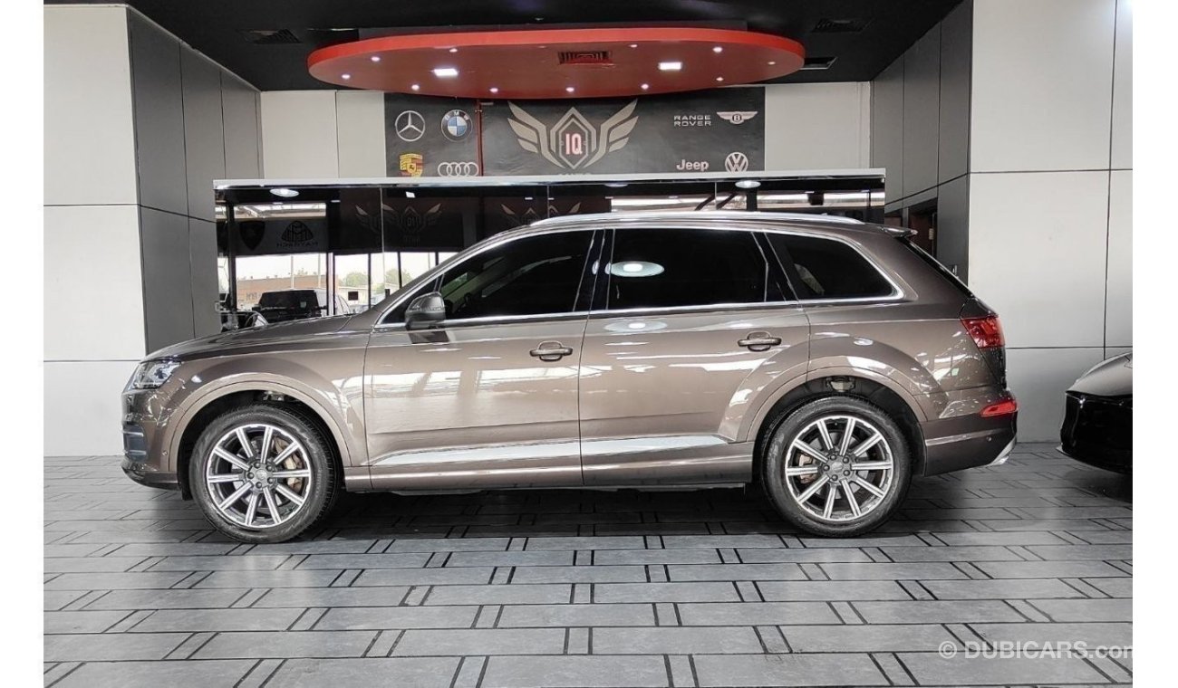 Audi Q7 AED 1,700 P.M | 2016 AUDI Q7 45 TFSI QUATTRO 3.0 L | 7 SEATS | GCC | UNDER WARRANTY