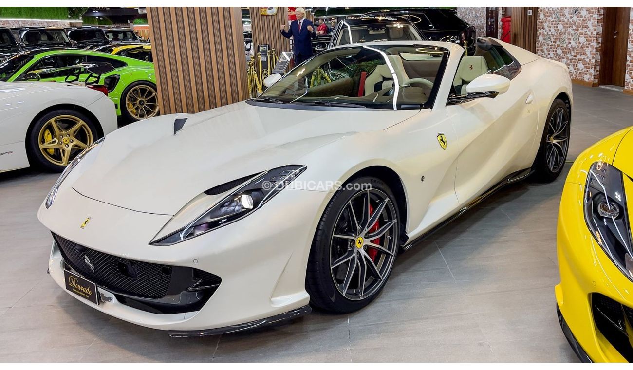 Ferrari 812 GTS | 2022 | Bianco Italia | Full Carbon Fiber | 6.5L V12 | 789 HP