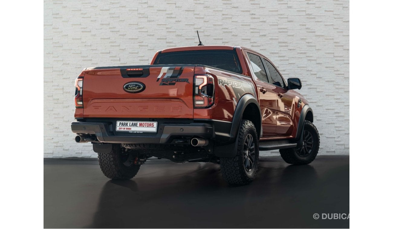 Ford Ranger Raptor AED 3,617 PM • RANGER RAPTOR • ONLY 15,000 KM’S • OFFICIAL FORD WARRANTY AND SERVICE PLAN UNTIL 2028