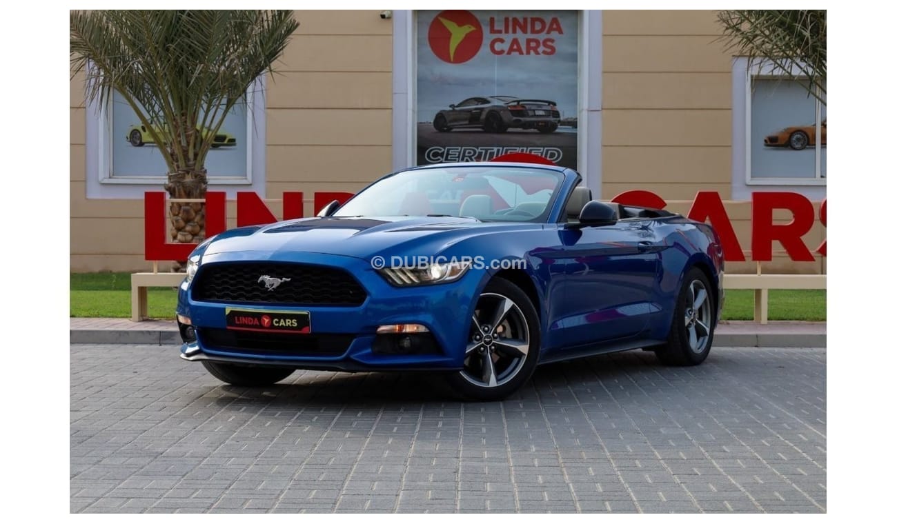 Ford Mustang Std Ford Mustang Convertible 2017 GCC under Warranty with Flexible Down-Payment.