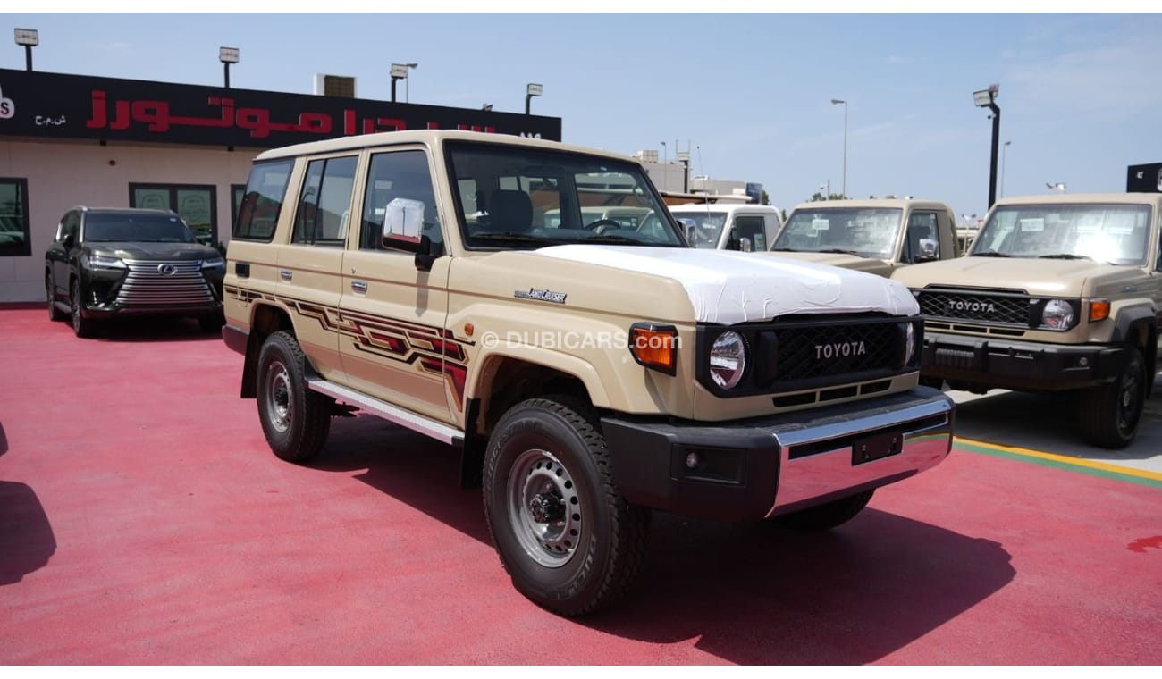 Toyota Land Cruiser Hard Top TOYOTA LC75 5DOORS 4.0L PETROL 2024 MODEL MANAUL TRANSMISSION BASIC OPTION