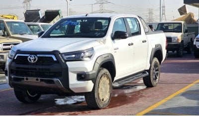 Toyota Hilux Toyota Hilux Adventure 4.0L Petrol Full option AT MY2024-WHITE-BLACK-GCC SPECS