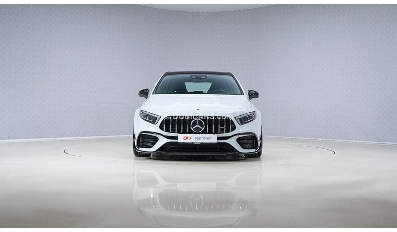 مرسيدس بنز A 45 S AMG 4Maticplus - Warranty until Apr 2026 - Approved Prepared Vehicle