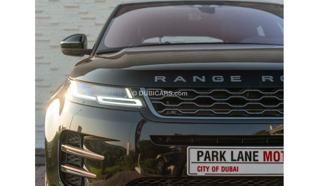 Land Rover Range Rover Evoque AED 2,595 PM • EVOQUE S P200 R-DYNAMIC • OFFICIAL LAND ROVER SERVICE CONTRACT UNTIL 2025