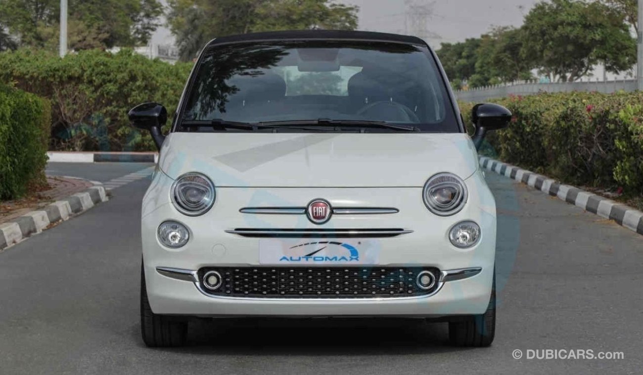 Fiat 500 (НА ЭКСПОРТ , For Export) Cabrio 1.4L FWD , 2024 GCC , 0Km , Без пробе