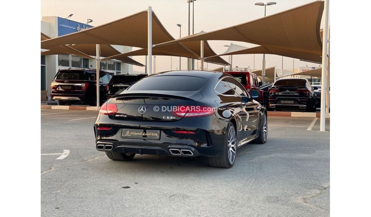 مرسيدس بنز C 63 كوبيه مرسيدس بينز C63S AMG 2018 مواصفات يابانية بحالة ممتازة