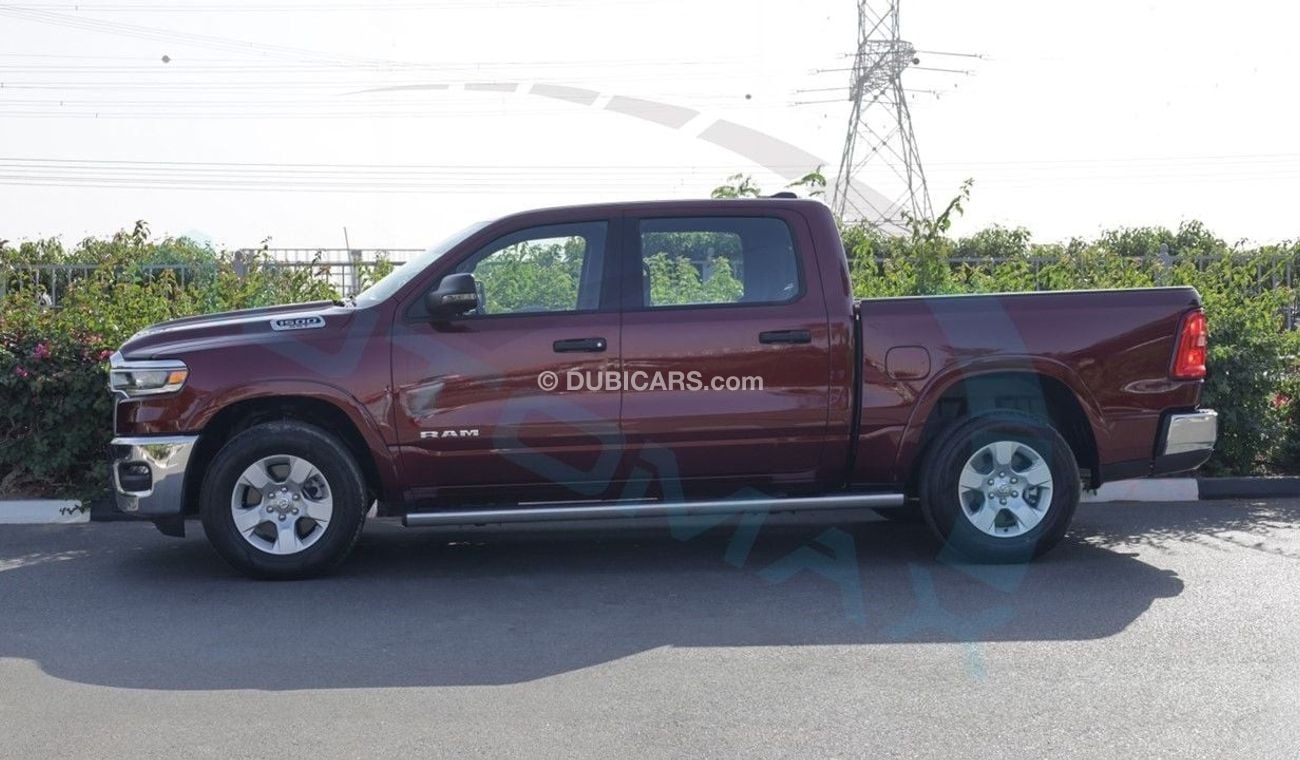 رام 1500 BIG HORN Crew Cab SST 3.0TT Hurricane , 2025 GCC, 0Km, 3 Years or 60K Km Warranty At Al Futtaim T.E