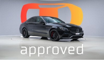 مرسيدس بنز C 63S AMG 2 Years Approved Warranty - Approved Prepared Vehicle