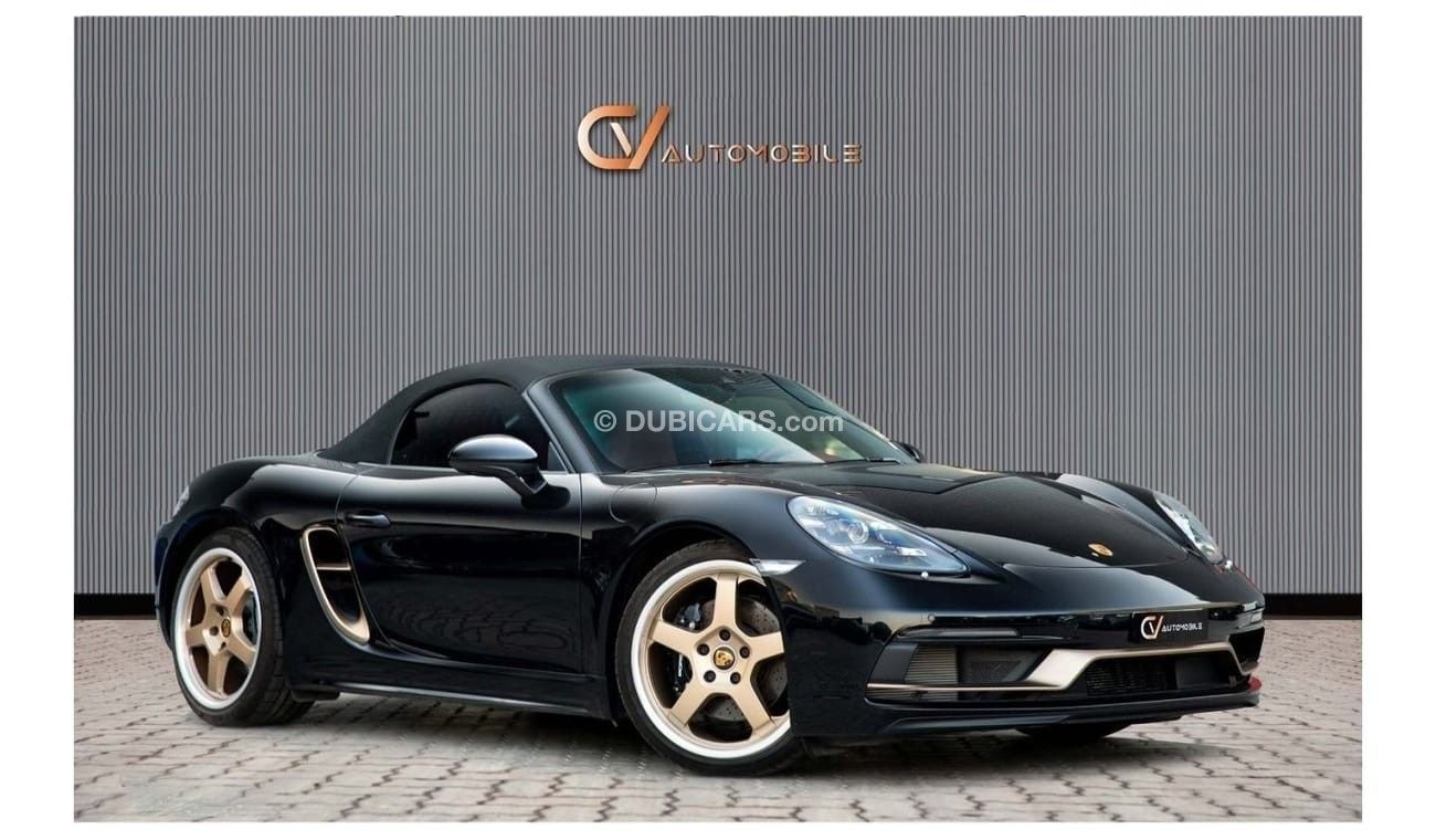 Porsche 718 Boxster (25 Years Edition) - GCC Spec - With Warranty