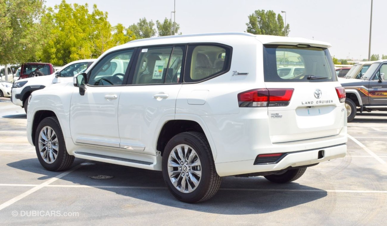 تويوتا لاند كروزر GXR - 3.5L Petrol - White/Beige