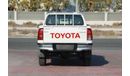 تويوتا هيلوكس 2024 TOYOTA HILUX DLXG 2.4 - SUPER WHITE inside BLACK | Export Only