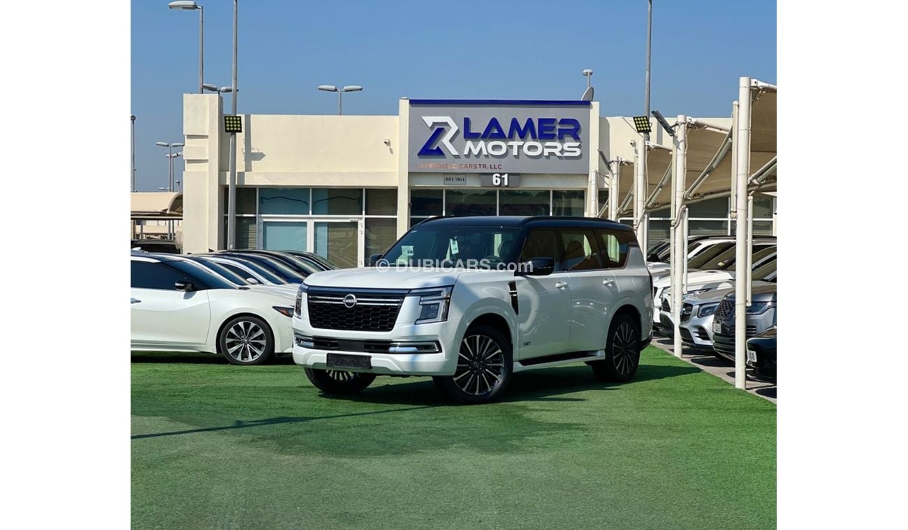 نيسان باترول 6200 Monthly payments / Nissan Patrol 2025 / Full option Platinum / Brand New / Under warranty