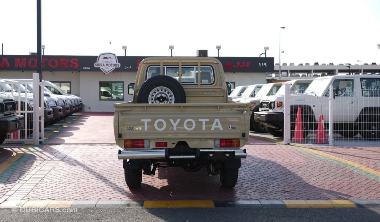 تويوتا لاند كروزر بيك آب TOYOTA LC PICKUP SINGLE CABIN 4.0L PETROL V6 MODEL 2024 DOUBLE TANK BASIC OPTION