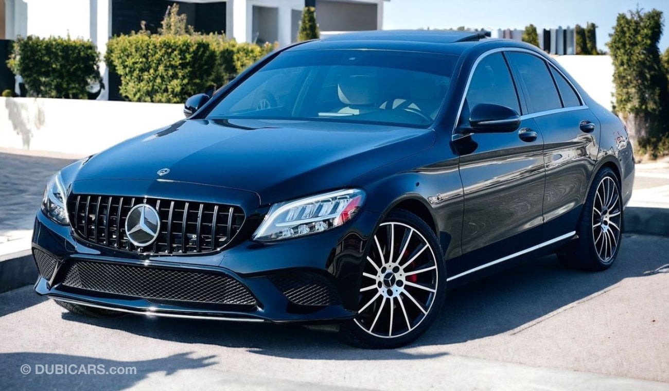 Mercedes-Benz C 300 Sport AED 1200 PM AVAILABE | MERCEDES C300 2019 | NO ACCIDENT HISTORY | WELL MAINTAINED