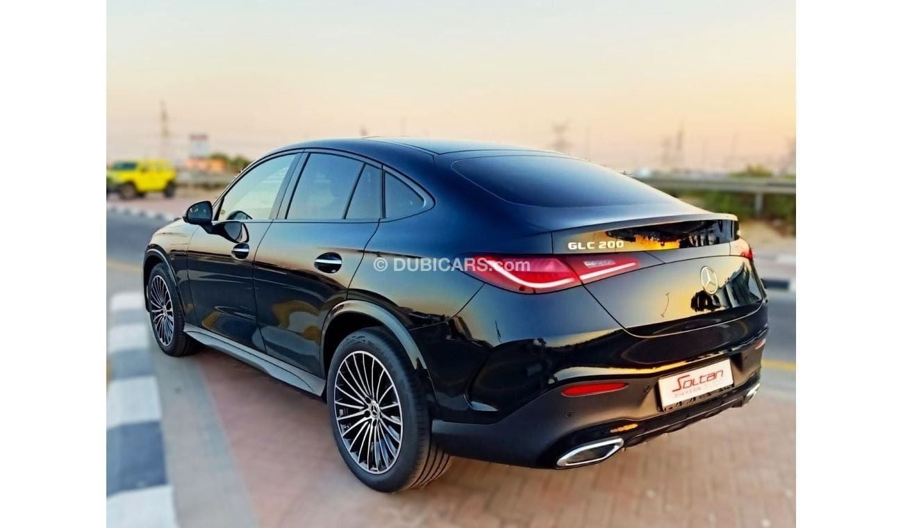 مرسيدس بنز GLC 200 AMG PACKAGE COUPE 2.0 TURBO 2024 MODEL BLACK COLOR