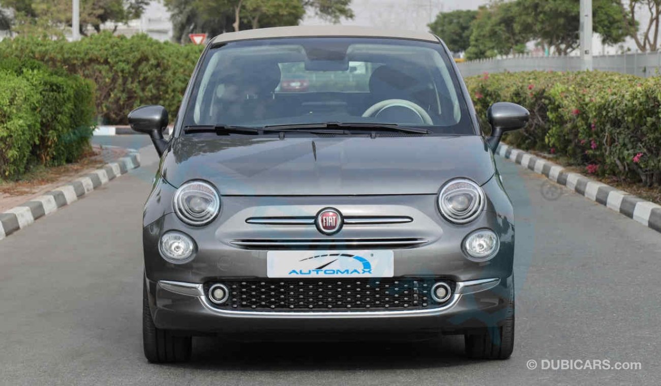 Fiat 500 Cabrio 1.4L FWD , 2024 GCC , 0Km , With 5 Years or 120K Km Warranty @Official Dealer